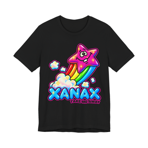 Xanax Take Me Away T-Shirt — Funny 90S Nostalgia — Black