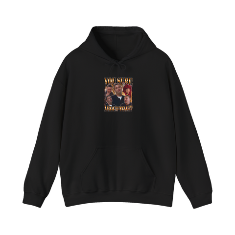 You Sure About That — 90s Bootleg Meme Hoodie — Black