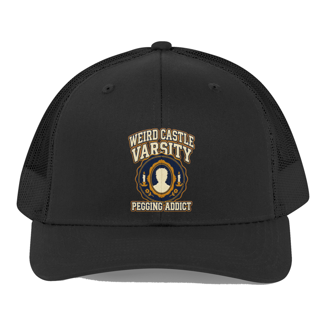 Oral History Department Hat — Funny Academic Joke Cap — Black