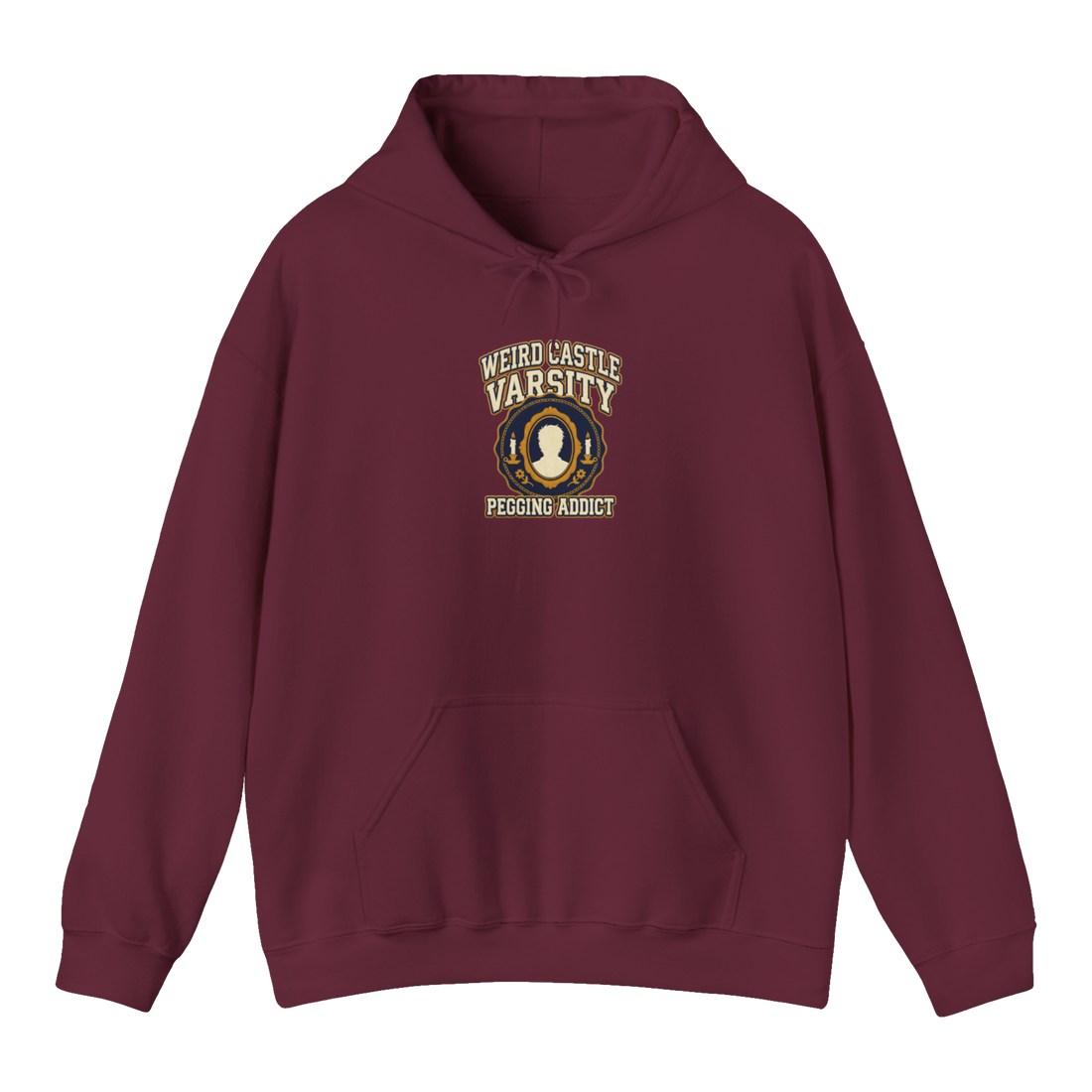 Oral History Department Hoodie — Funny College Sweatshirt — Maroon