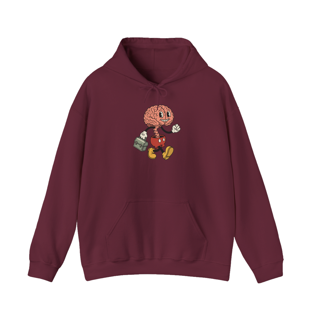 Steamboat Spinal Cord — Hoodie — Maroon