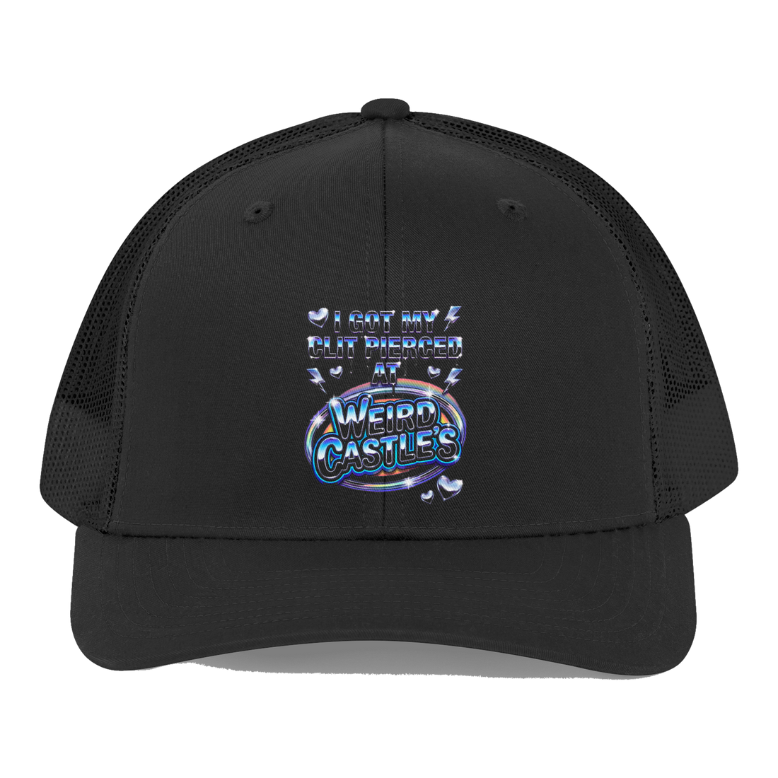 The Prince Albert Drive-Thru Hat - Funny Y2K Piercing — Black