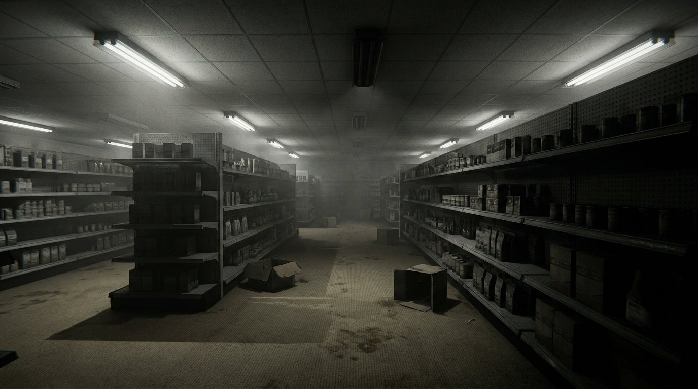Everything Must Go — the clearance aisle
